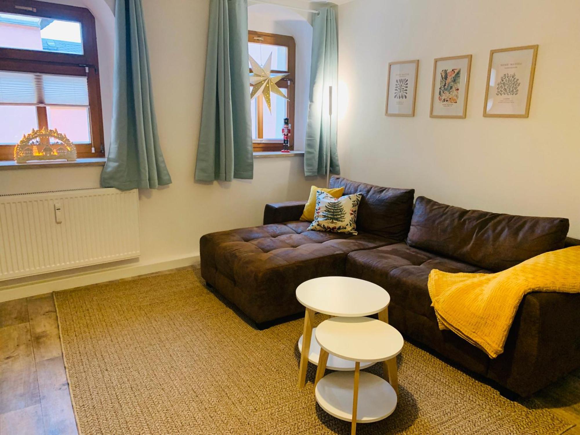 Am Schloss Wolkenstein, 86M2, 3Br, Babybett, Office Екстериор снимка